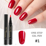 3in1 NAIL PEN POLISH (BASE COAT+COLOR+TOP COAT)