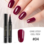 3in1 NAIL PEN POLISH (BASE COAT+COLOR+TOP COAT)