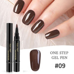 3in1 NAIL PEN POLISH (BASE COAT+COLOR+TOP COAT)