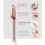 Mini epilatore elettrico per sopracciglia, trucco indolore, epilatore per donna, rasoio, depilatore facciale portatile