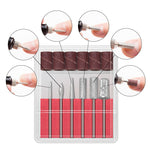 1set 20000RPM Professionale Nail Trapano Elettrico Manicure Macchina del Trivello di Pedicure Trapano Portatile Salone di Nail Drill Macchina
