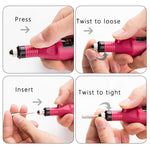 1set 20000RPM Professionale Nail Trapano Elettrico Manicure Macchina del Trivello di Pedicure Trapano Portatile Salone di Nail Drill Macchina
