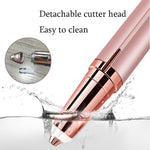 Mini epilatore elettrico per sopracciglia, trucco indolore, epilatore per donna, rasoio, depilatore facciale portatile
