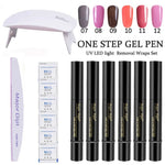 3in1 NAIL PEN POLISH (BASE COAT+COLOR+TOP COAT)